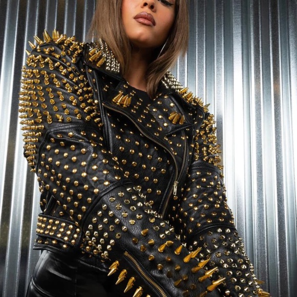 COPY - Azelea wang Lucifer moto jacket - Picture 4 of 8